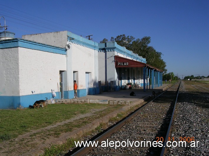 Foto: Estación Pilar FCCA - Pilar (Córdoba), Argentina