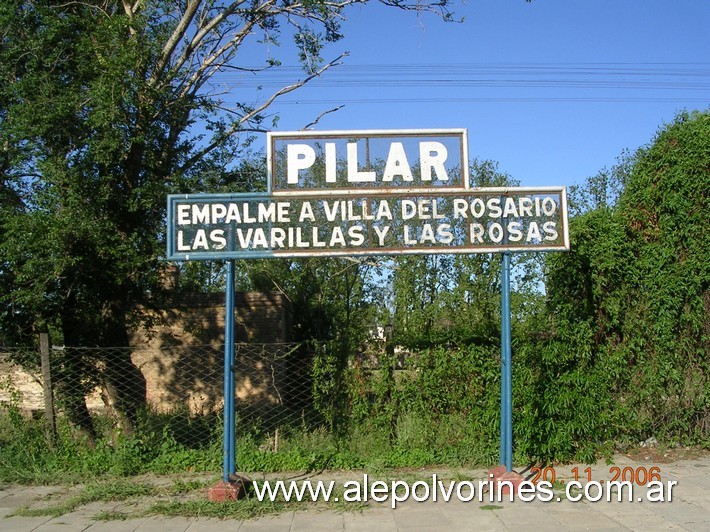 Foto: Estación Pilar FCCA - Pilar (Córdoba), Argentina