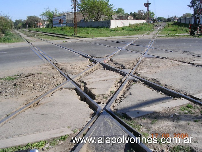 Foto: Estación Pilar FCBAP - Cruce FCCBA - Pilar (Buenos Aires), Argentina