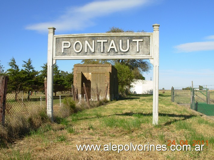 Foto: Estación Pontaut - Pontaut (Buenos Aires), Argentina