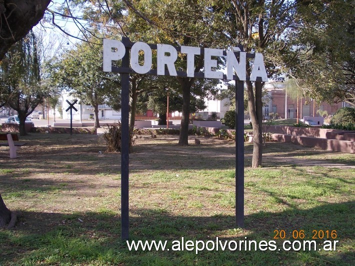 Foto: Estación Porteña - Porteña (Córdoba), Argentina