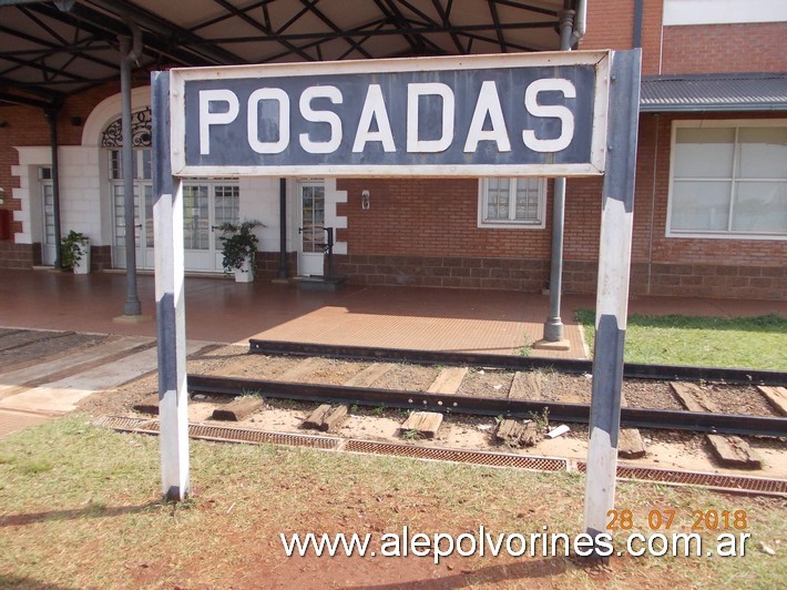 Foto: Estación Posadas FCGU - Posadas (Misiones), Argentina