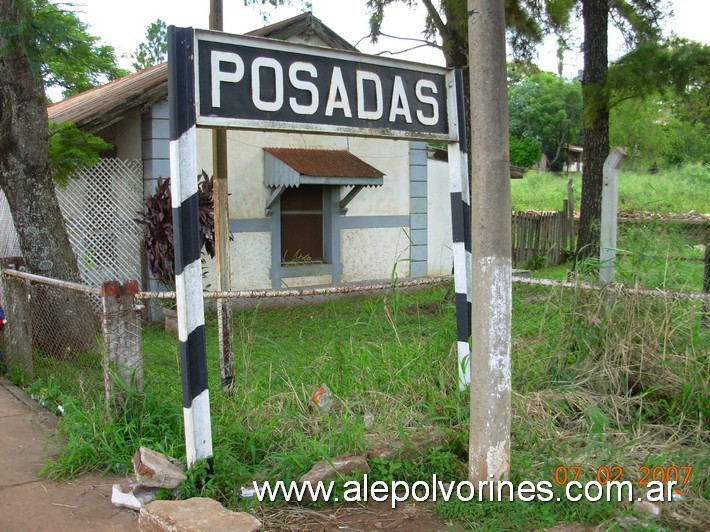 Foto: Estación Posadas FCGU - Posadas (Misiones), Argentina