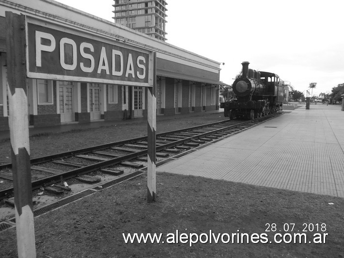 Foto: Estación Posadas FCGU - Posadas (Misiones), Argentina