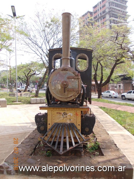 Foto: Posadas - Locomotora Decauville - Posadas (Misiones), Argentina