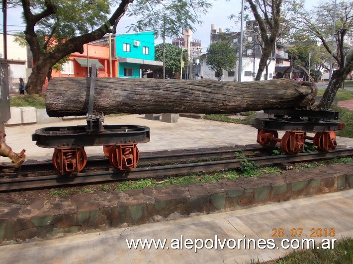 Foto: Posadas - Locomotora Decauville - Posadas (Misiones), Argentina