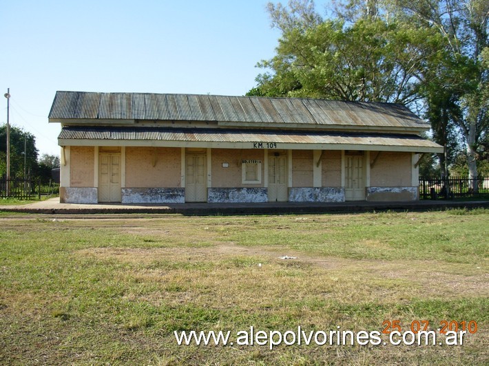 Foto: Estación Presidente De La Plaza - Presidencia De La Plaza (Chaco), Argentina