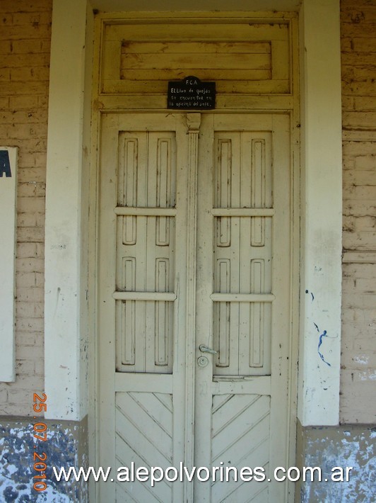 Foto: Estación Presidente De La Plaza - Presidencia De La Plaza (Chaco), Argentina