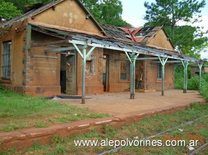 Foto: Estación Pindapoy - Pindapoy (Misiones), Argentina