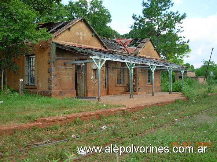 Foto: Estación Pindapoy - Pindapoy (Misiones), Argentina