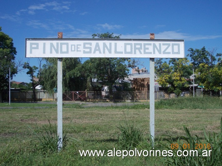 Foto: Estación Pino de San Lorenzo - San Lorenzo (Santa Fe), Argentina