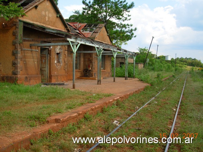 Foto: Estación Pindapoy - Pindapoy (Misiones), Argentina