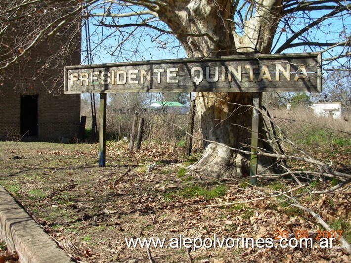 Foto: Estación Presidente Quintana - Presidente Quintana (Buenos Aires), Argentina