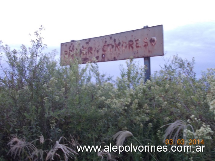 Foto: Apeadero Primer Congreso FC del Este - Bovril (Entre Ríos), Argentina