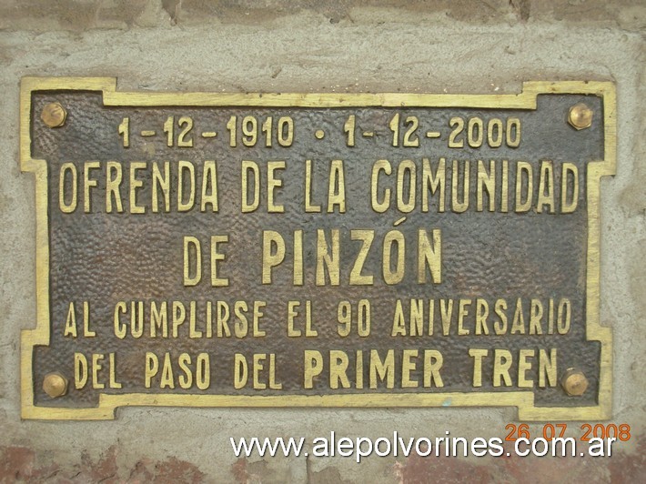 Foto: Estación Pinzón - Pinzon (Buenos Aires), Argentina