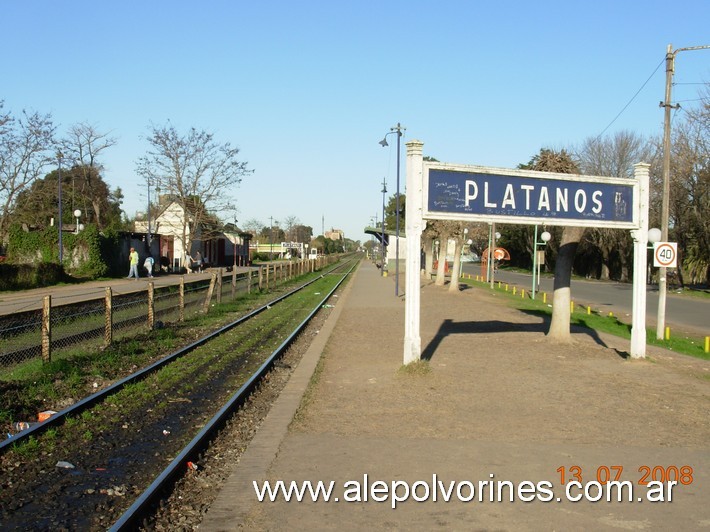 Foto: Estación Plátanos - Platanos (Buenos Aires), Argentina