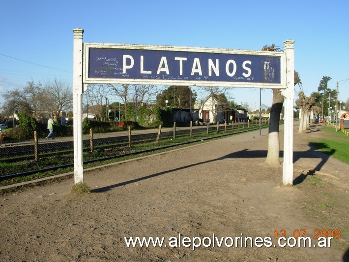 Foto: Estación Plátanos - Platanos (Buenos Aires), Argentina