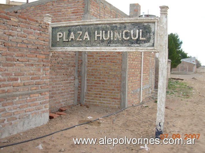 Foto: Estación Plaza Huincul - Plaza Huincul (Neuquén), Argentina