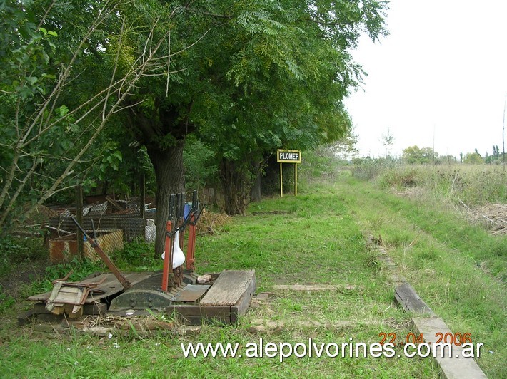 Foto: Estación Plomer - Plomer (Buenos Aires), Argentina