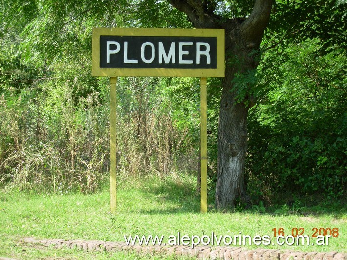 Foto: Estación Plomer - Plomer (Buenos Aires), Argentina