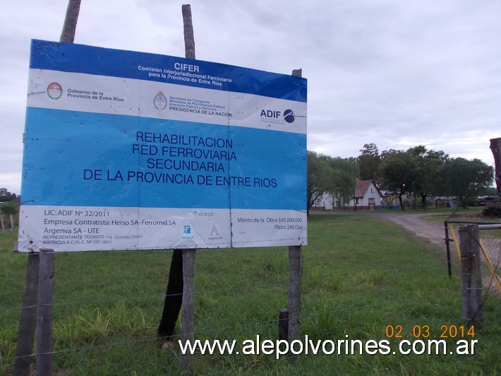 Foto: Estación Ramon Parera - Ramon Parera (Entre Ríos), Argentina