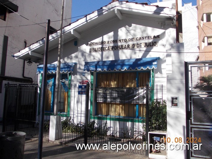 Foto: Castelar - Biblioteca Popular 9 de Julio - Castelar (Buenos Aires), Argentina