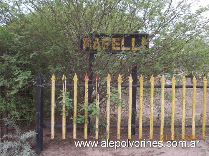 Foto: Estación Rapelli - Rapelli (Santiago del Estero), Argentina