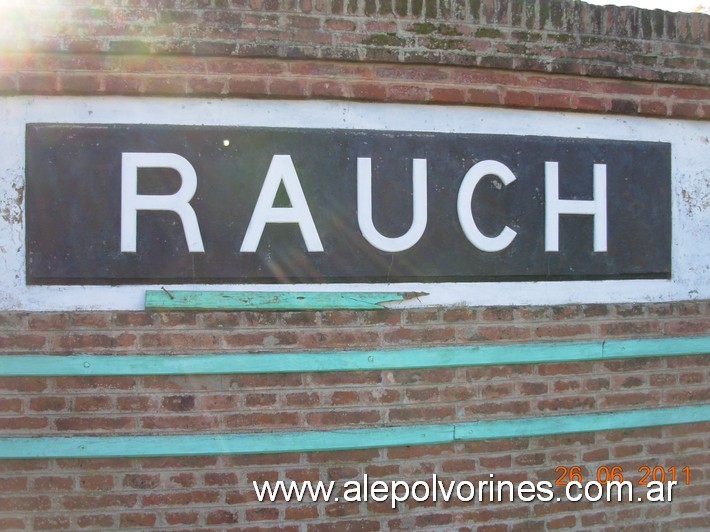 Foto: Estación Rauch - Rauch (Buenos Aires), Argentina