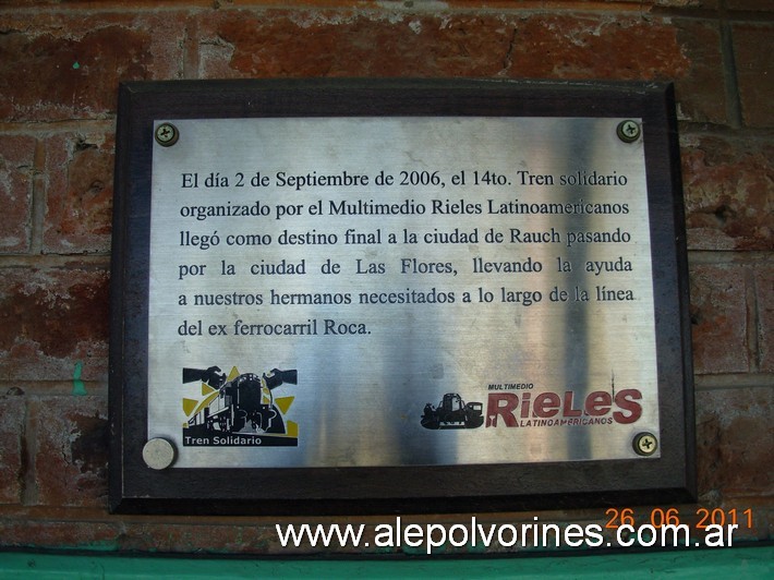 Foto: Estación Rauch - Rauch (Buenos Aires), Argentina