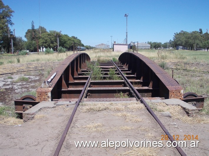 Foto: Estación Realico - Mesa Giratoria - Realico (La Pampa), Argentina