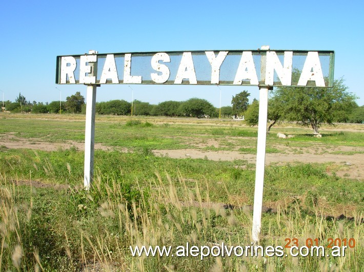 Foto: Estacion Real Sayana - Real Sayana (Santiago del Estero), Argentina