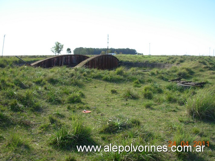 Foto: Estación Recalde - Mesa Giratoria - Recalde (Buenos Aires), Argentina