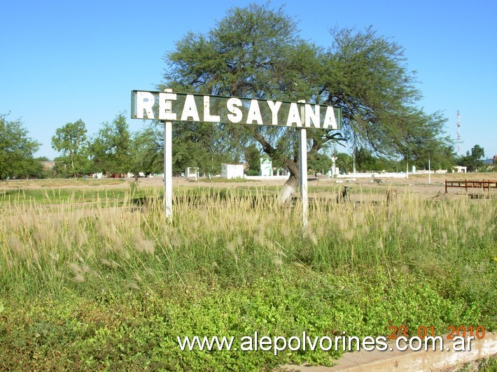 Foto: Estación Real Sayana - Real Sayana (Santiago del Estero), Argentina