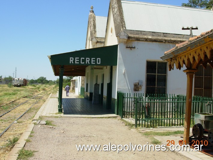 Foto: Estación Recreo FCCC - Recreo (Catamarca), Argentina