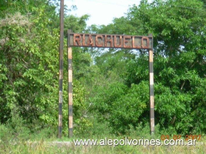 Foto: Estación Riachuelo FCNEA - Riachuelo (Corrientes), Argentina