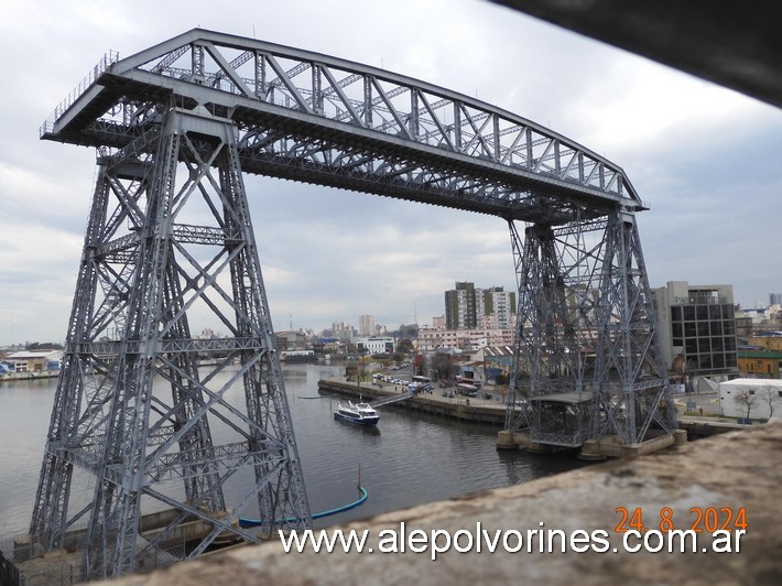 Foto: La Boca - Transbordador Avellaneda - La Boca (Buenos Aires), Argentina