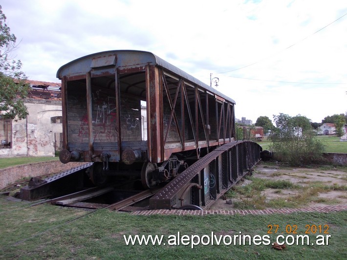 Foto: Estación Rio Cuarto - Mesa Giratoria - Rio Cuarto (Córdoba), Argentina