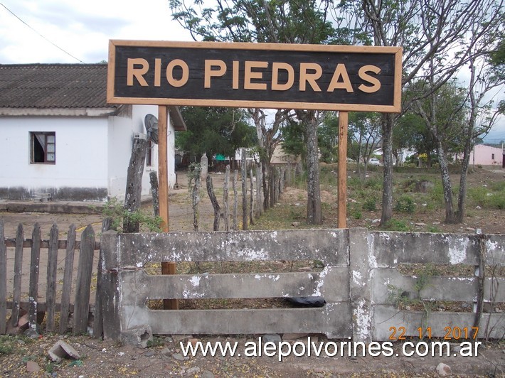 Foto: Estación Rio Piedras - Rio Piedras (Salta), Argentina