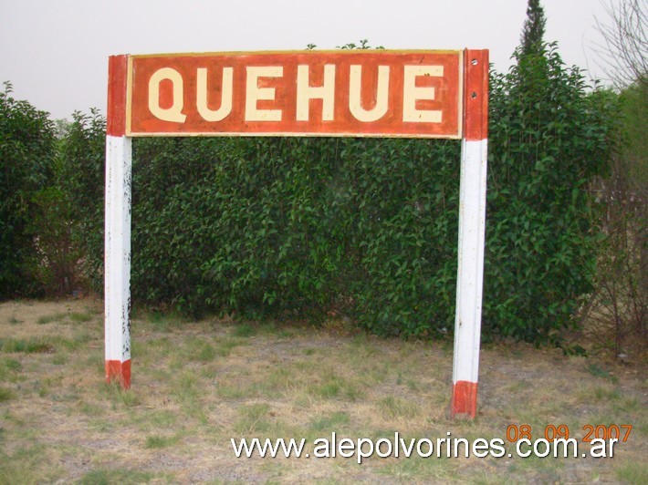 Foto: Estación Quehue - Quehue (La Pampa), Argentina