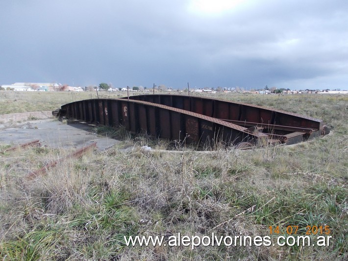 Foto: Estación Quequén - Mesa Giratoria - Quequen (Buenos Aires), Argentina