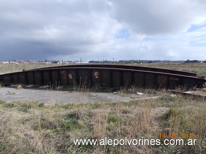 Foto: Estación Quequén - Mesa Giratoria - Quequen (Buenos Aires), Argentina