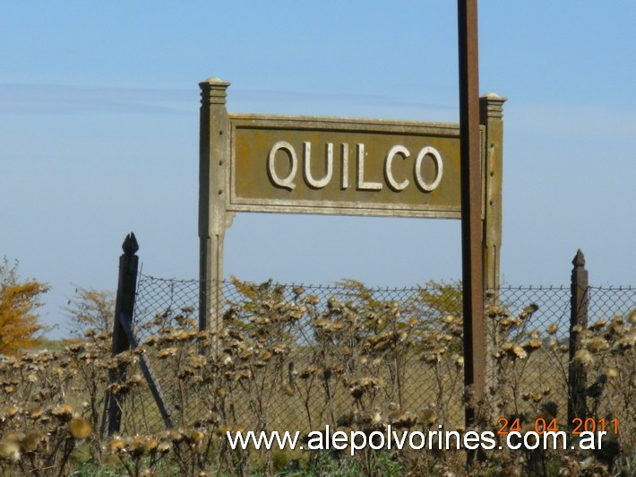 Foto: Estación Quilco - Quilco (Buenos Aires), Argentina