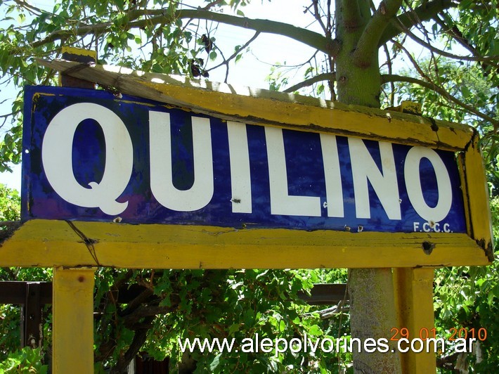 Foto: Estación Quilino - Quilino (Córdoba), Argentina