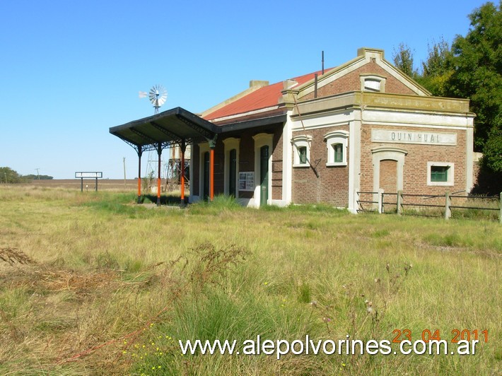 Foto: Estación Quiñihual - Quiñihual (Buenos Aires), Argentina