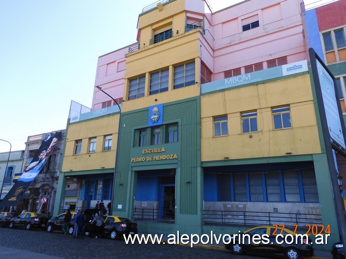 Foto: La Boca CABA - Escuela Pedro de Mendoza - La Boca (Buenos Aires), Argentina