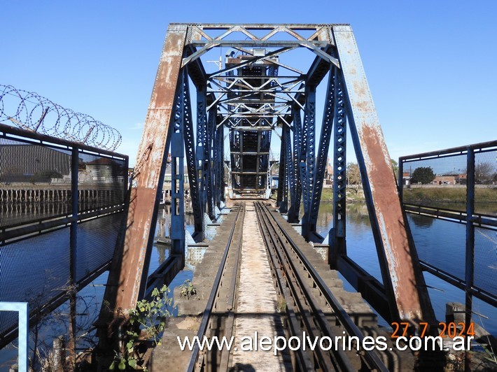 Foto: La Boca CABA - Puente Ferroviario Levadizo - La Boca (Buenos Aires), Argentina