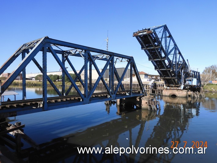 Foto: La Boca CABA - Puente Ferroviario Levadizo - La Boca (Buenos Aires), Argentina