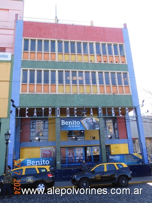 Foto: La Boca CABA - Teatro de la Rivera - La Boca (Buenos Aires), Argentina