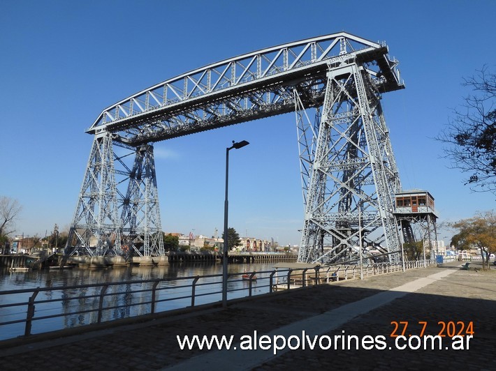 Foto: La Boca CABA - Puente Transbordador - La Boca (Buenos Aires), Argentina