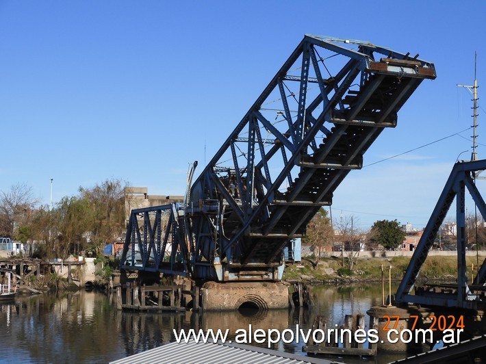 Foto: La Boca CABA - Puente Ferroviario Levadizo - La Boca (Buenos Aires), Argentina